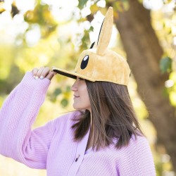 Casquette Evoli Peluche Réglable Pokémon