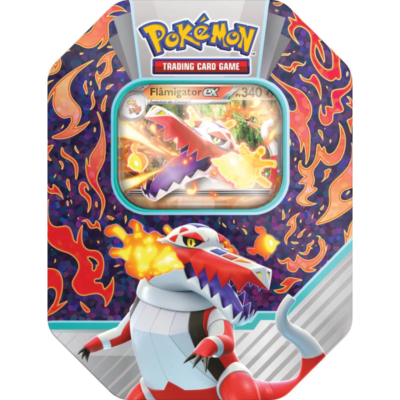 Pokebox Flamigator-EX Partenaire de Paldéa Pokémon