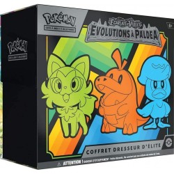 Coffret Dresseur d'Élite Évolutions à Paldea EV02 Pokémon