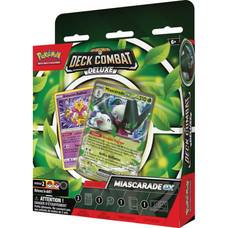 Deck de Combat Deluxe Miascarade-EX Pokémon