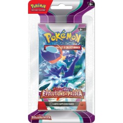 Booster sous Blister Evolutions à Paldea Écarlate et Violet EV02 Pokémon