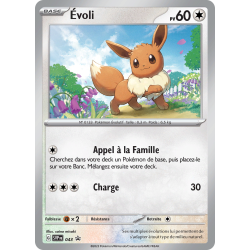 Blister 3 boosters Ecarlate et Violet Flammes Obsidiennes Evolie ou Tomberro Pokemon