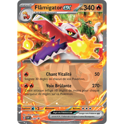 Pokebox Flamigator-EX Partenaire de Paldéa Pokémon