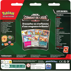 Deck Combat de Ligue Dracaufeu-EX Pokémon