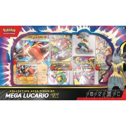 Coffret Collection Figurine Méga-Lucario-EX Pokémon