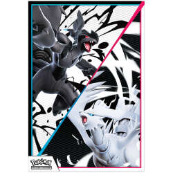 Coffret Poster Foudre Noire & Flamme Blanche Pokémon