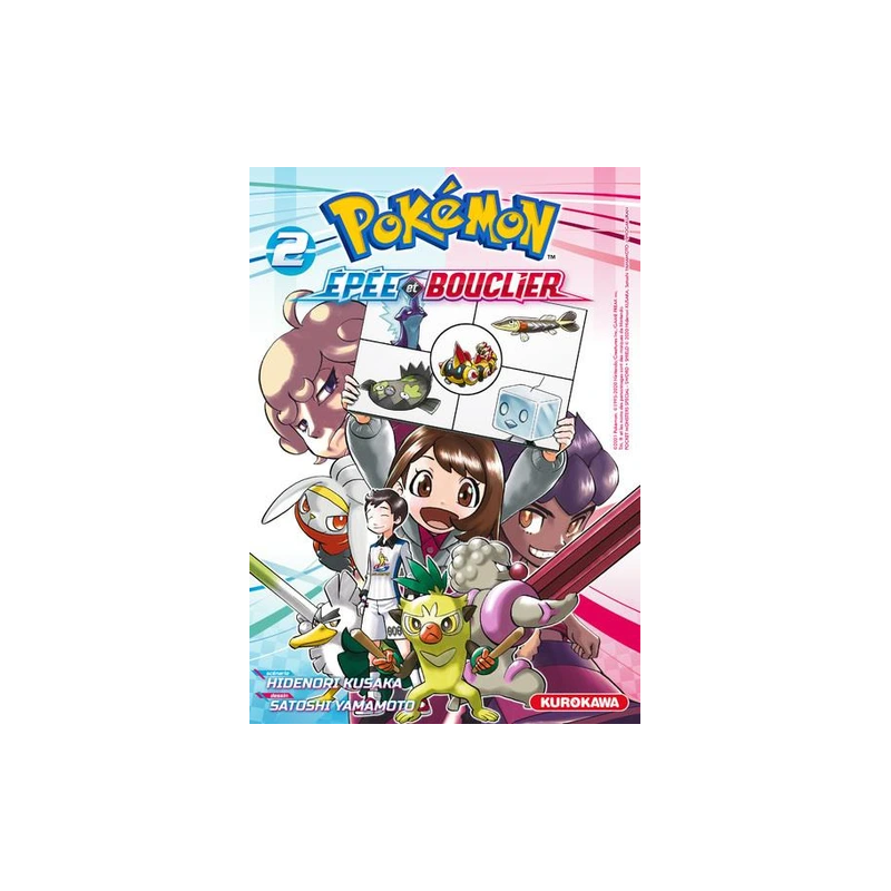 Manga Épée et Bouclier Tome 2 Pokémon