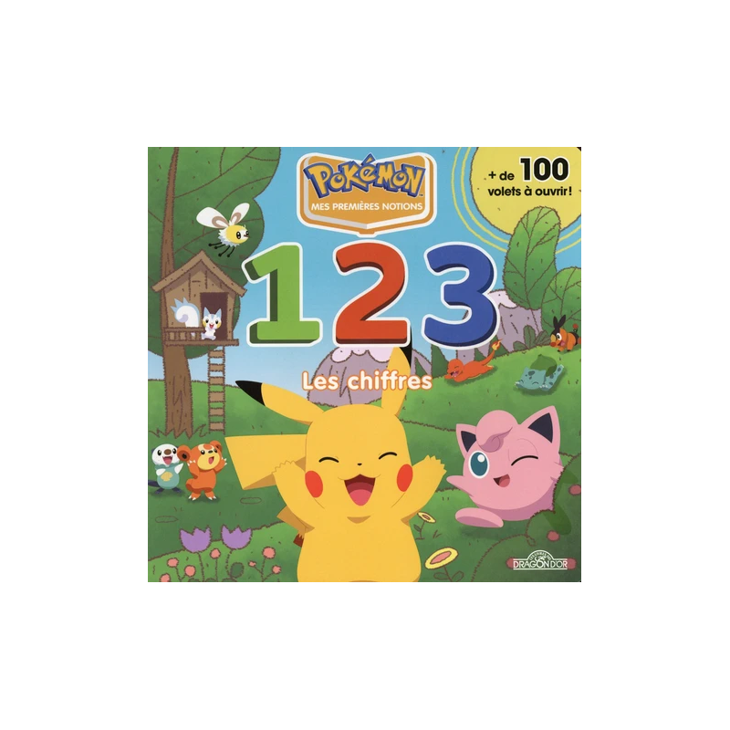 Mes premières notions Les chiffres Pokémon