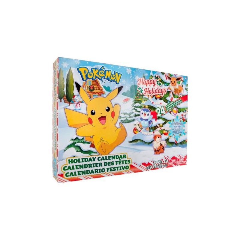 Calendrier de l'Avent Figurines Pokémon