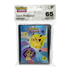 Sleeve Protèges cartes Pikachu et Mimiqui x 65 Ultra Pro