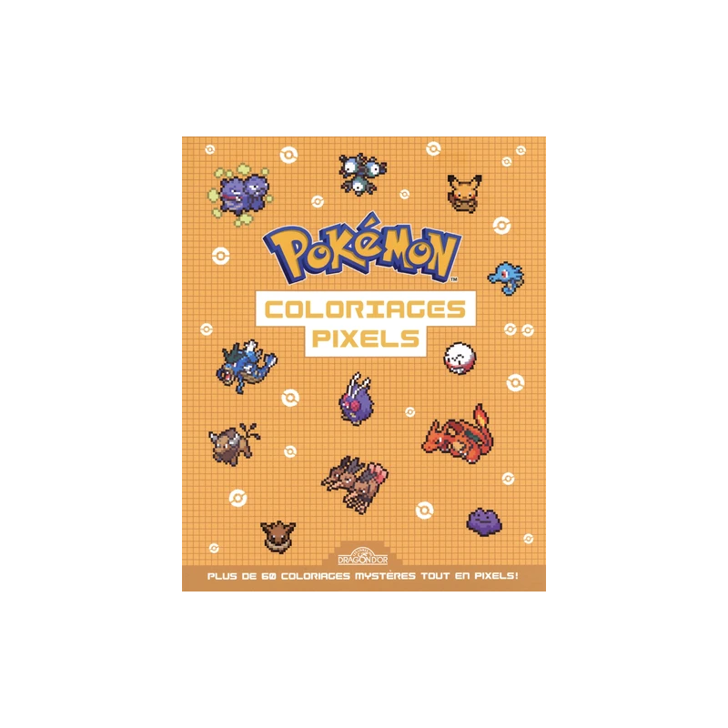 Mes Coloriages Pixels Pokémon