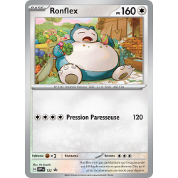 Tripack de 3 boosters Mascarade Crépusculaire Ronflex Pokemon