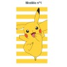 Serviette de Plage Coton Recyclé Pikachu