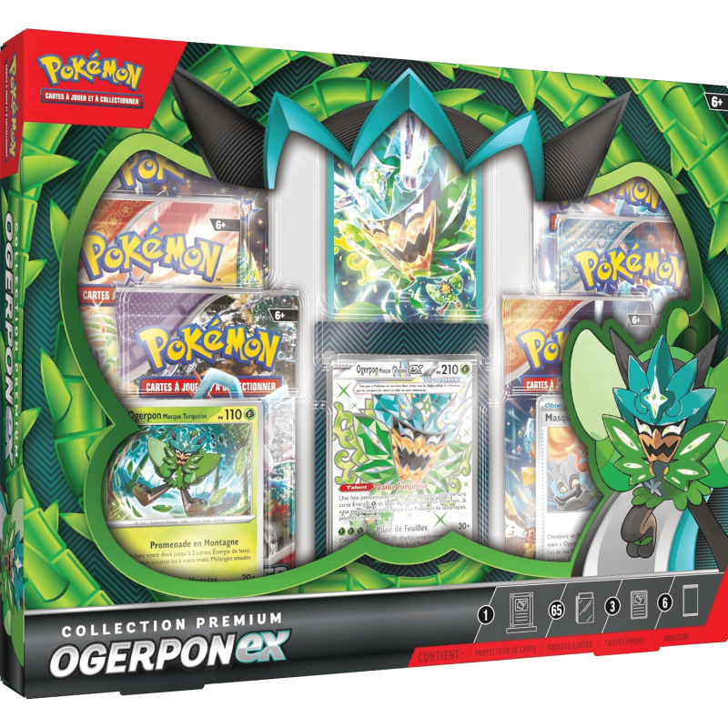 Coffret Collection Premium Ogerpon-EX Pokémon