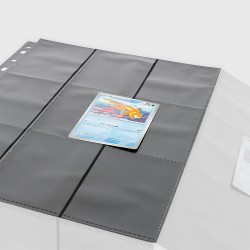 Pages perforées 9 cases recto-verso (x10) Phoenix Shield