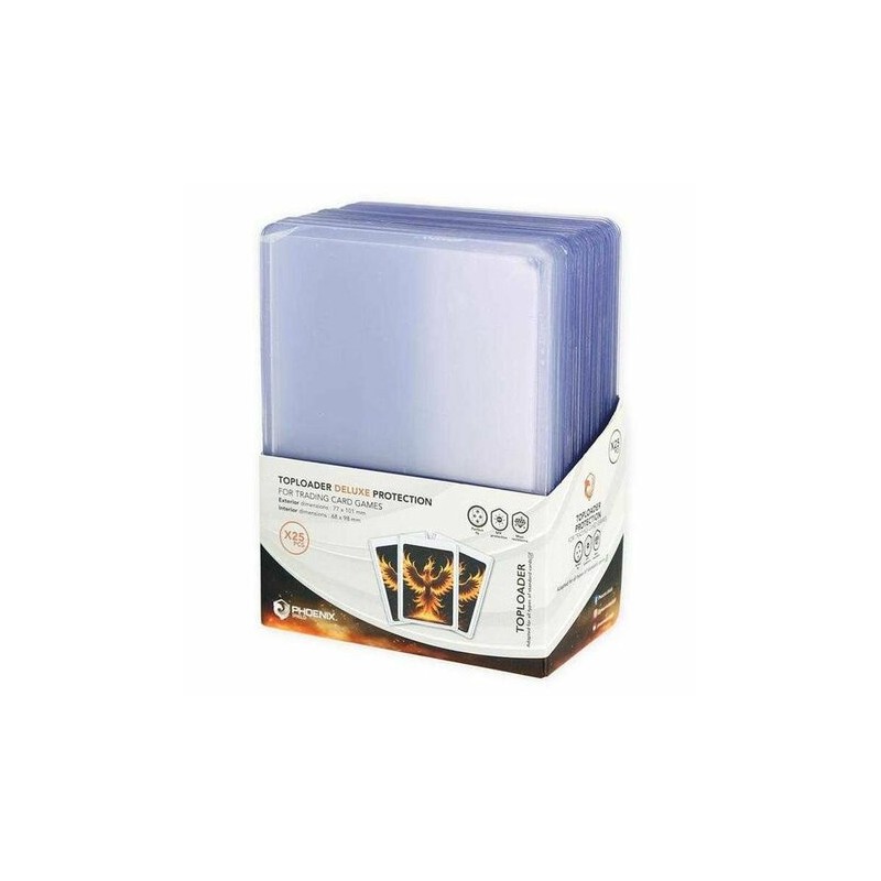 25 x Protections Toploaders Deluxe Phoenix Shield