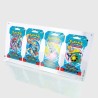 Présentoir protection acrylique pour 4 blisters Pokémon