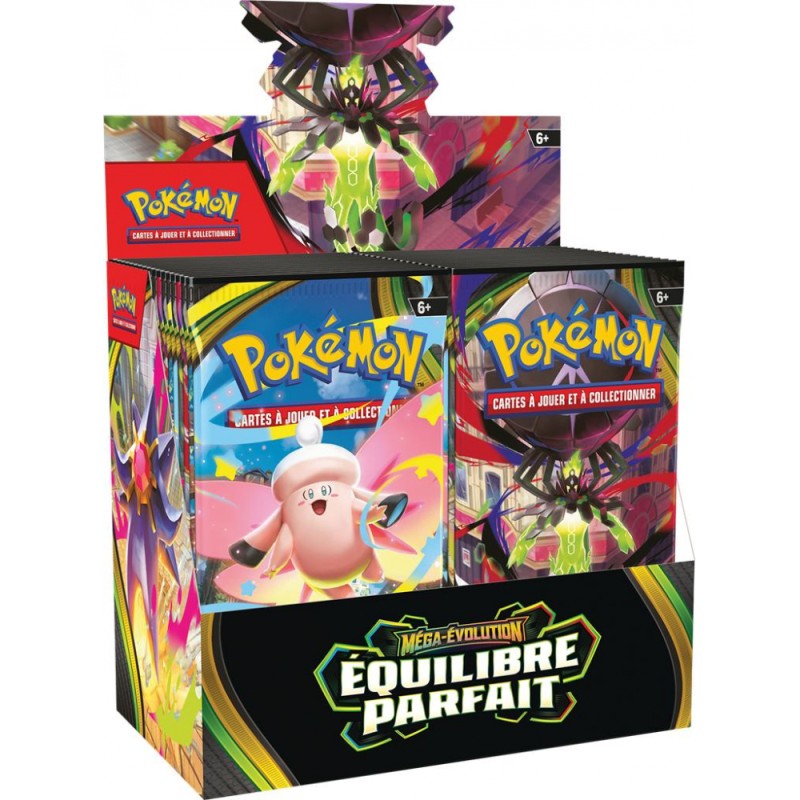 ETB 36 booster Mega Evolution Equilibre parfait Pokemon