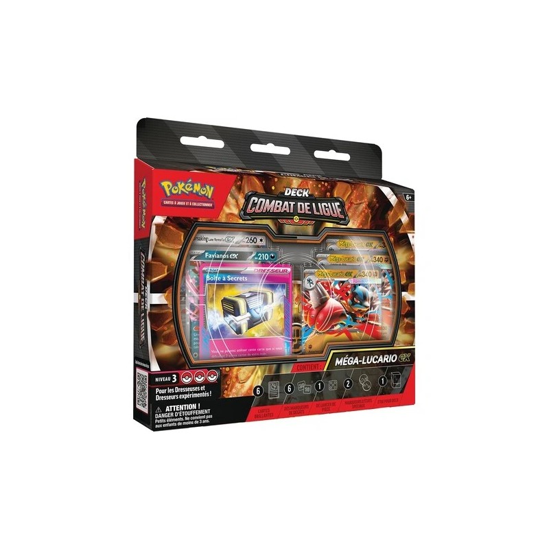 Deck combat de ligue Mega Lucario-EX Pokemon