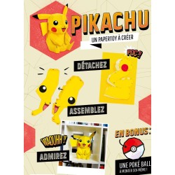 Papertoy Pikachu 30cm à créer - Pokémon