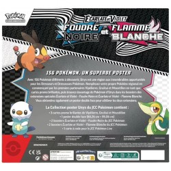 Coffret Poster Foudre Noire & Flamme Blanche Pokémon