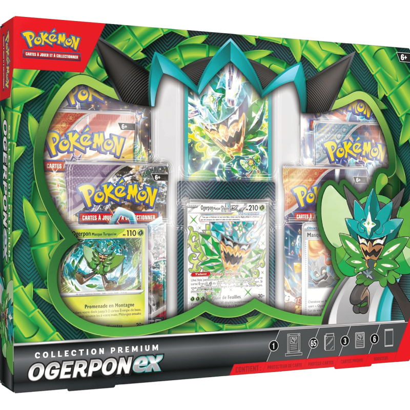 Coffret Collection Premium Ogerpon-EX Pokémon