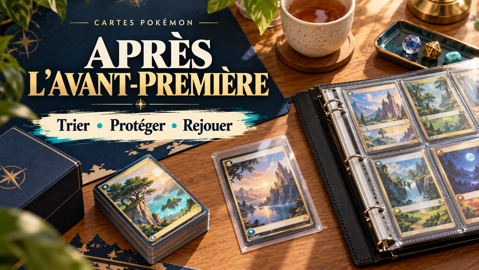 Que faire de ses cartes après une avant-première Pokémon ?