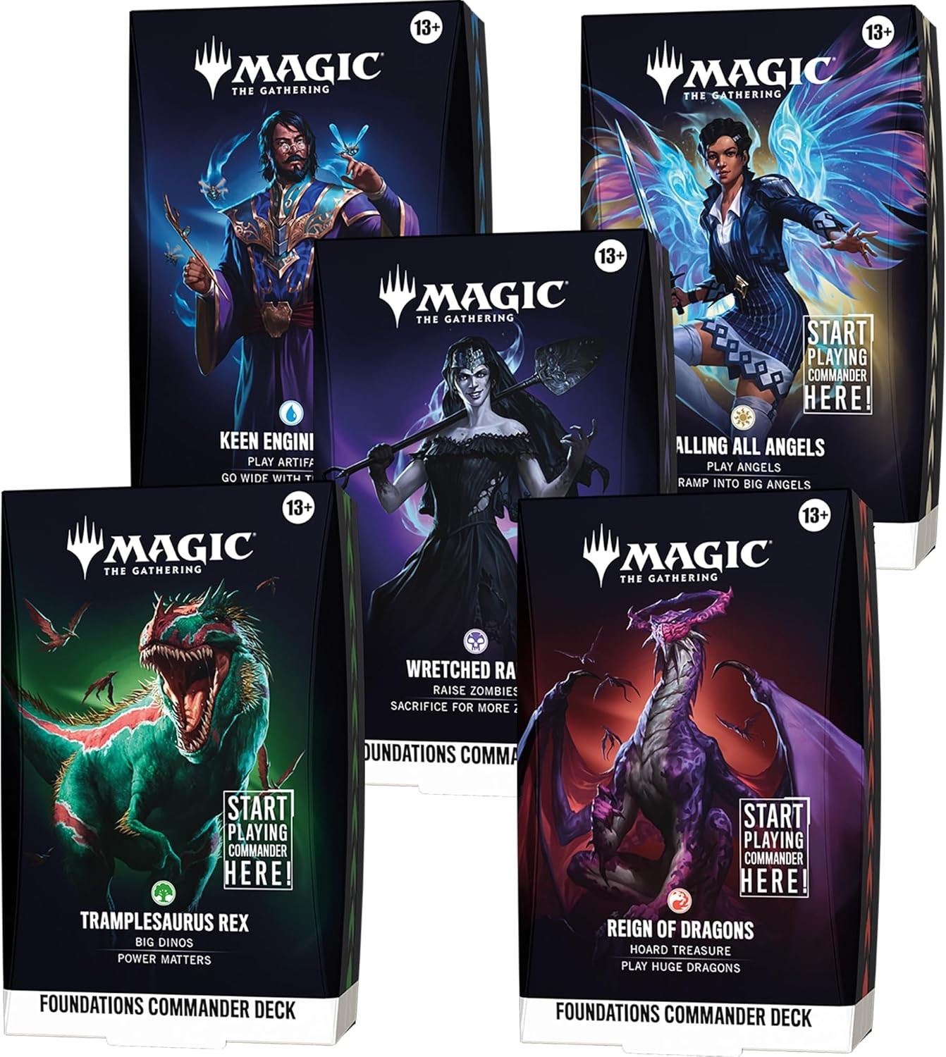 Foundations Commander : quel deck choisir pour débuter à Magic ?