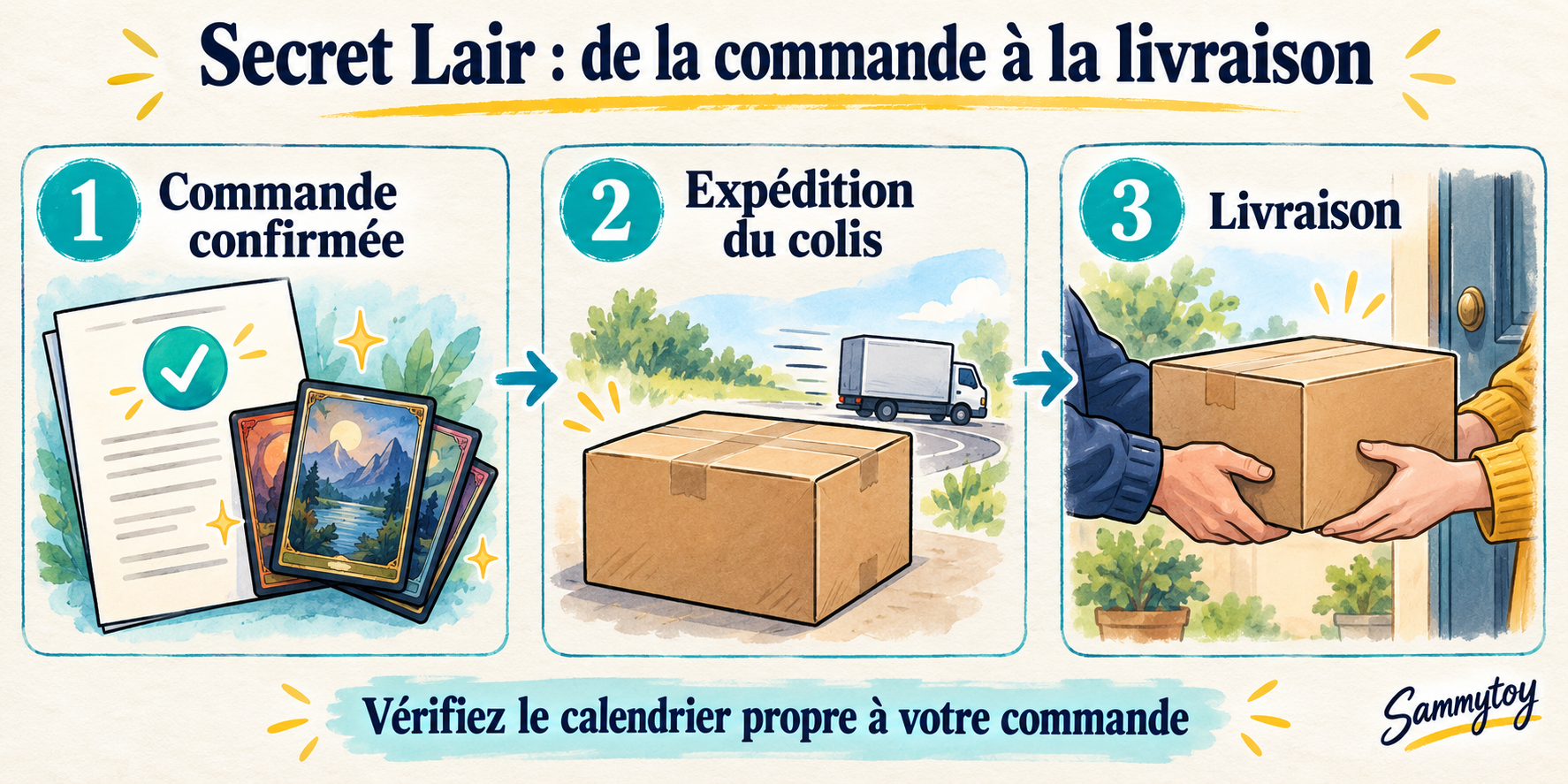 Secret Lair : comment commander depuis la France et comprendre les délais ?