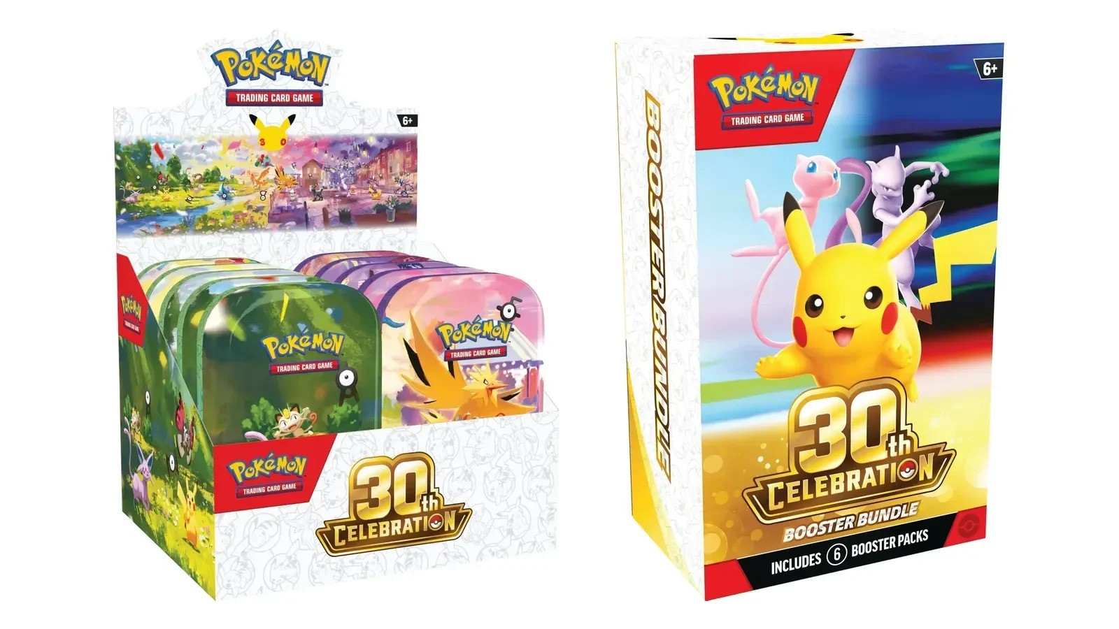 Pokémon 30ᵉ Anniversaire : mini-boîte ou lot de boosters ?