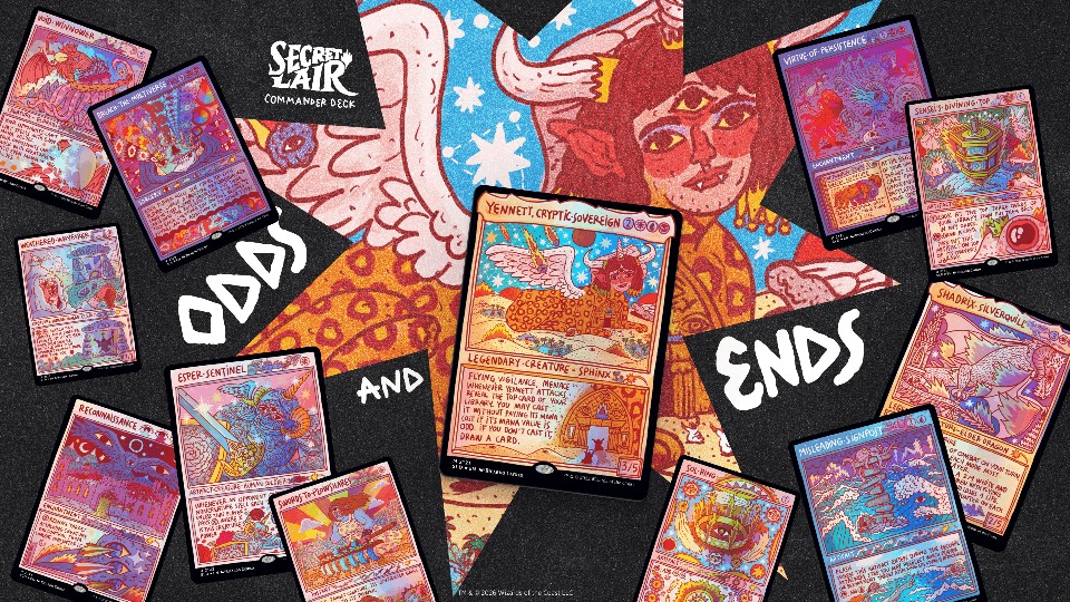 Odds and Ends : contenu du deck et calendrier de livraison