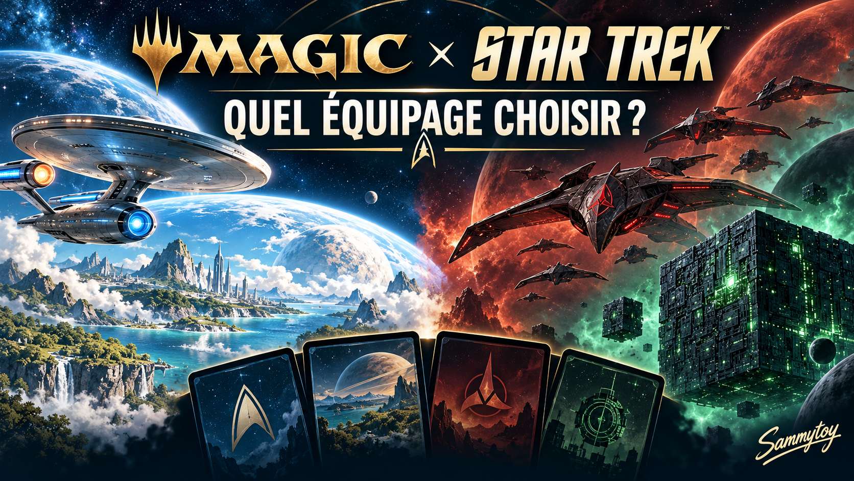 Magic Star Trek : quel deck Commander choisir selon votre style de jeu ?